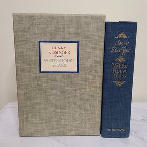 Henry Kissinger White House Years w/Slipcase Signed Limited First Ed 1979